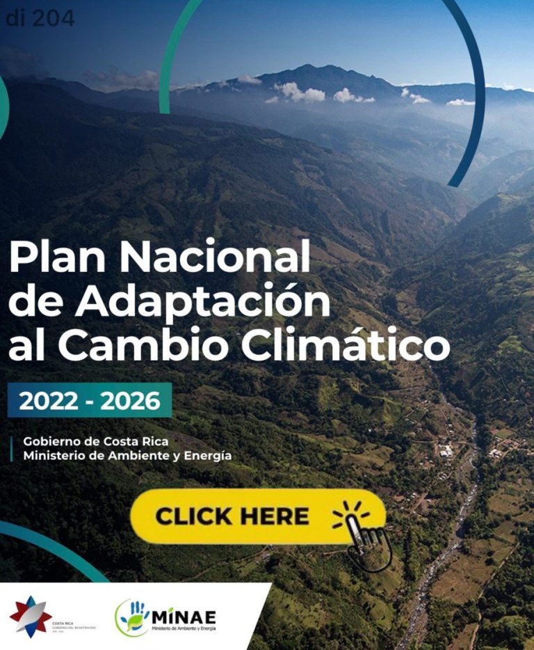 National Climate Change Adaptation Plan 2022–2026 – Costa Rica. Costa Rica Climate Change Adaptation Plan (2022–2026).